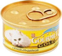 GOURMET Gold (утка и индейка), 85 гр.