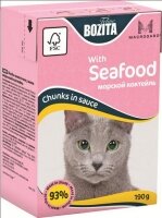BOZITA Mini Feline Chunks in Sauce with Seafood