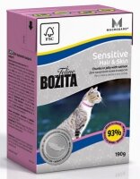 BOZITA Mini Feline Chunks in Jelly Sensitive Hair & Skin