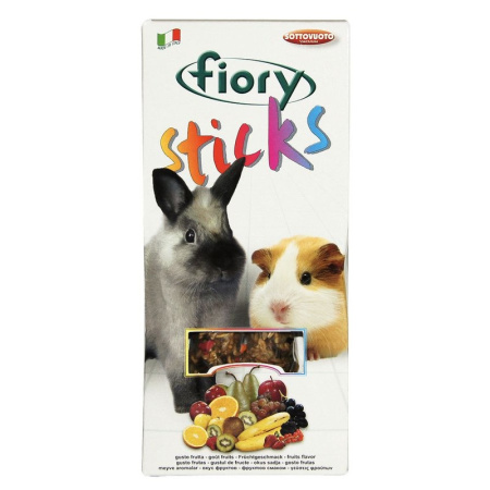 Fiory палочки для кроликов и морских свинок Sticks с фруктами 2х50 г