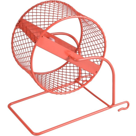 Flamingo колесо беговое, для грызунов М, красный