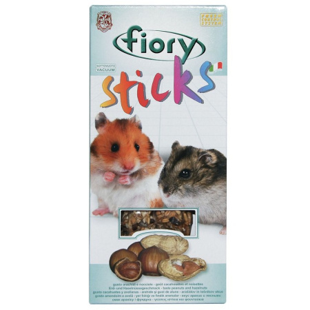Fiory палочки для хомяков Sticks с орехами 2х50 г