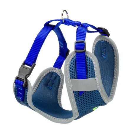 Ferplast Nikita Шлейка для кошек и собак, синяя XS 26 - 40 см