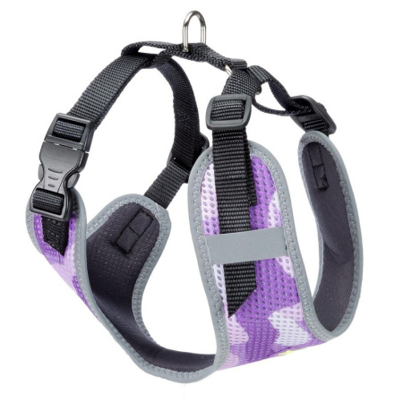 Ferplast Nikita Fashion Шлейка для кошек и собак, фиолетовая S 31 - 41 см
